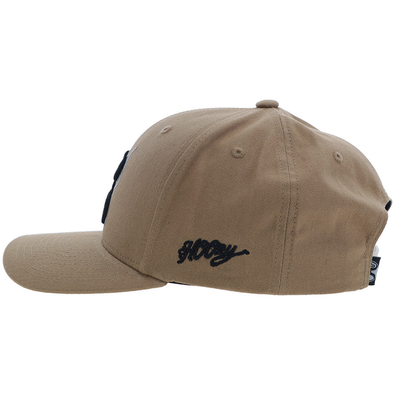 "Arc" Hooey Hat Tan w/Black & Grey Logo