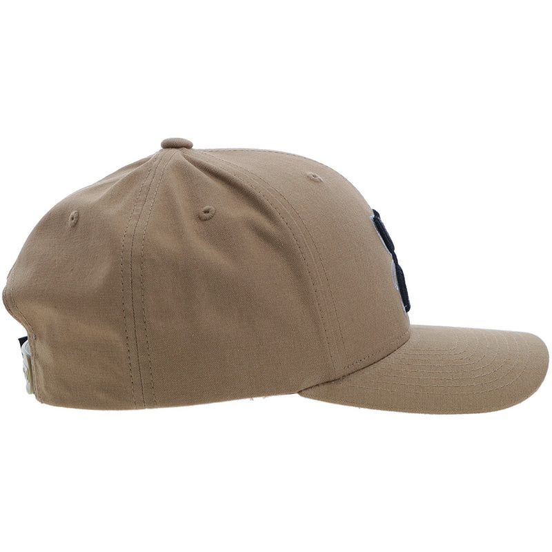 "Arc" Hooey Hat Tan w/Black & Grey Logo