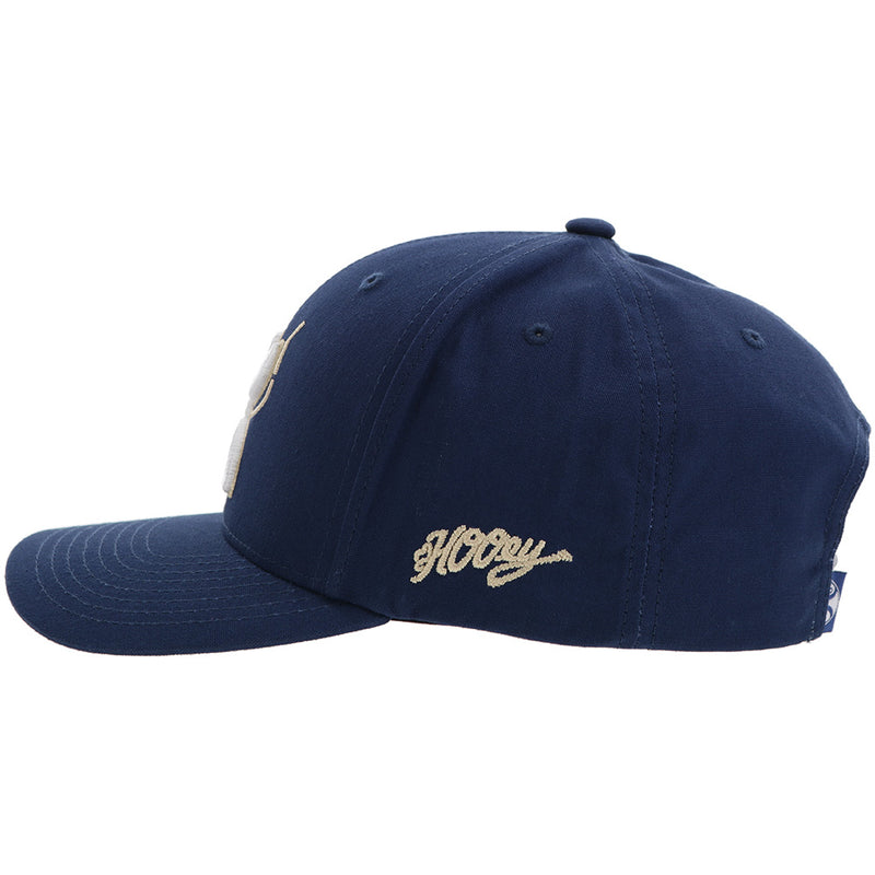 "Arc" Hooey Hat Navy w/White & Tan Logo