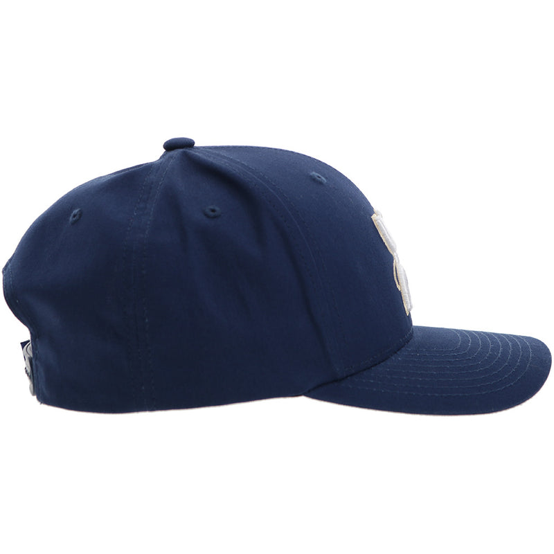 "Arc" Hooey Hat Navy w/White & Tan Logo