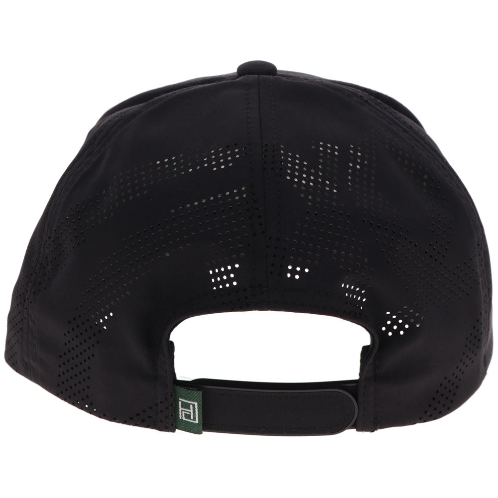 "Hooey Hills" Hat Black w/Golf Course Landscape