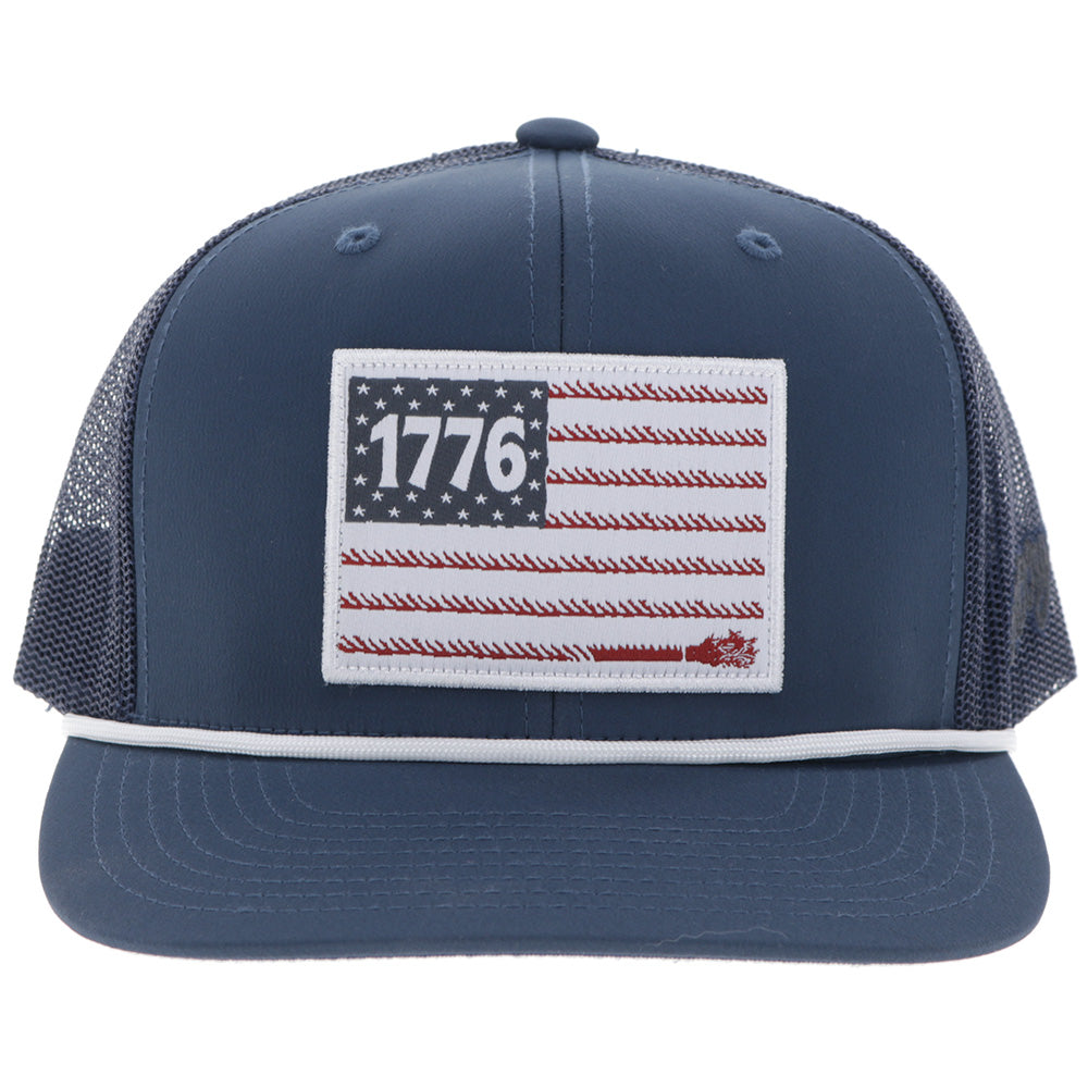 "Liberty Roper" Navy Blue w/ 1776 Flag Patch