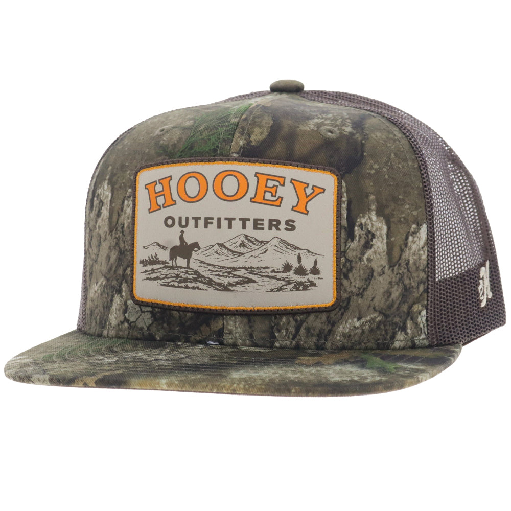 Backcountry 6-Panel Trucker Snapback Hat Realtree Camo/Brown