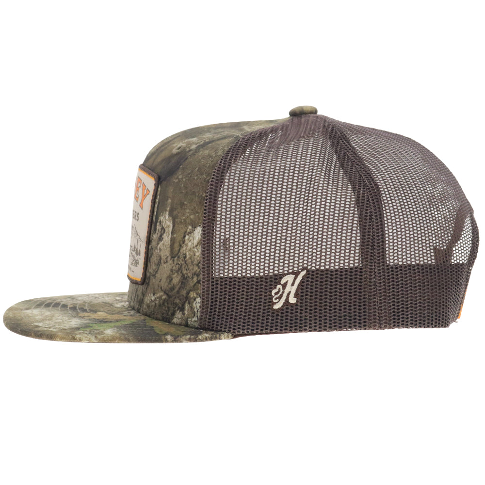 Backcountry 6-Panel Trucker Snapback Hat Realtree Camo/Brown