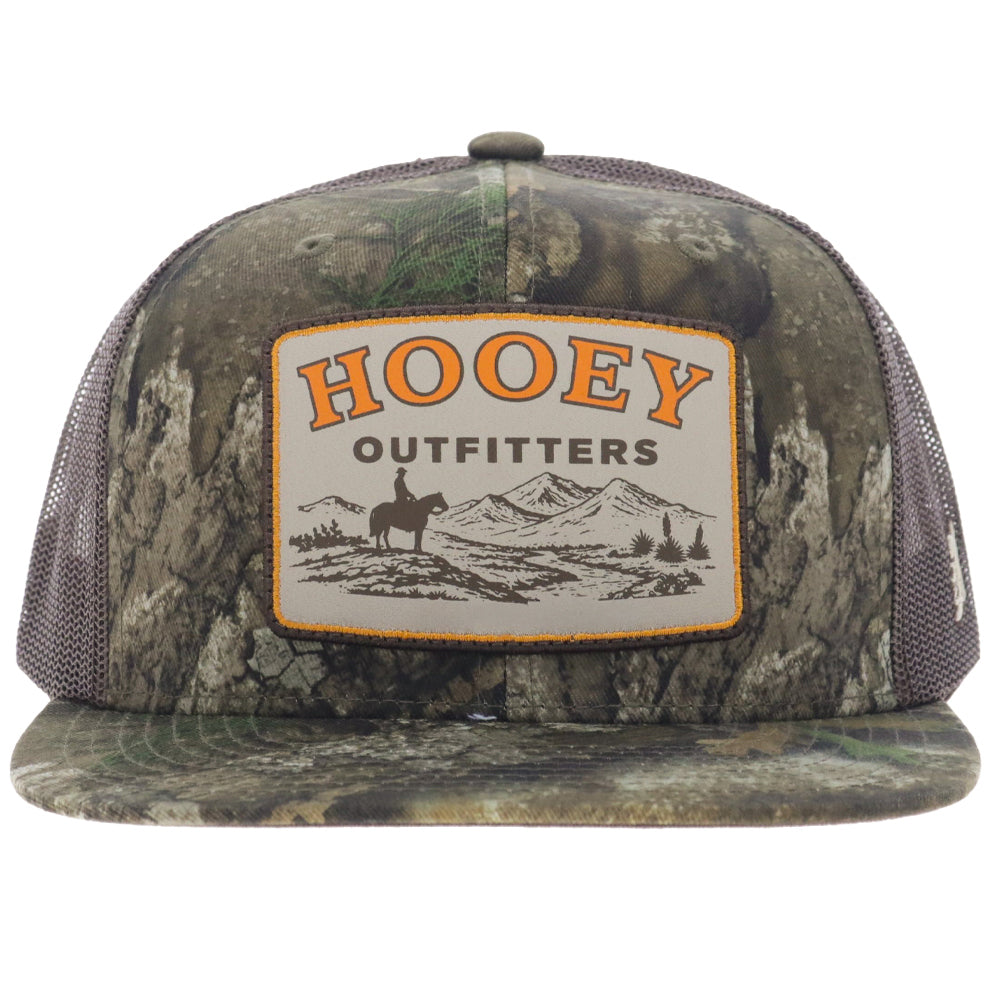 Backcountry 6-Panel Trucker Snapback Hat Realtree Camo/Brown