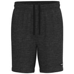 heather grey and black Hooey athletic shorts