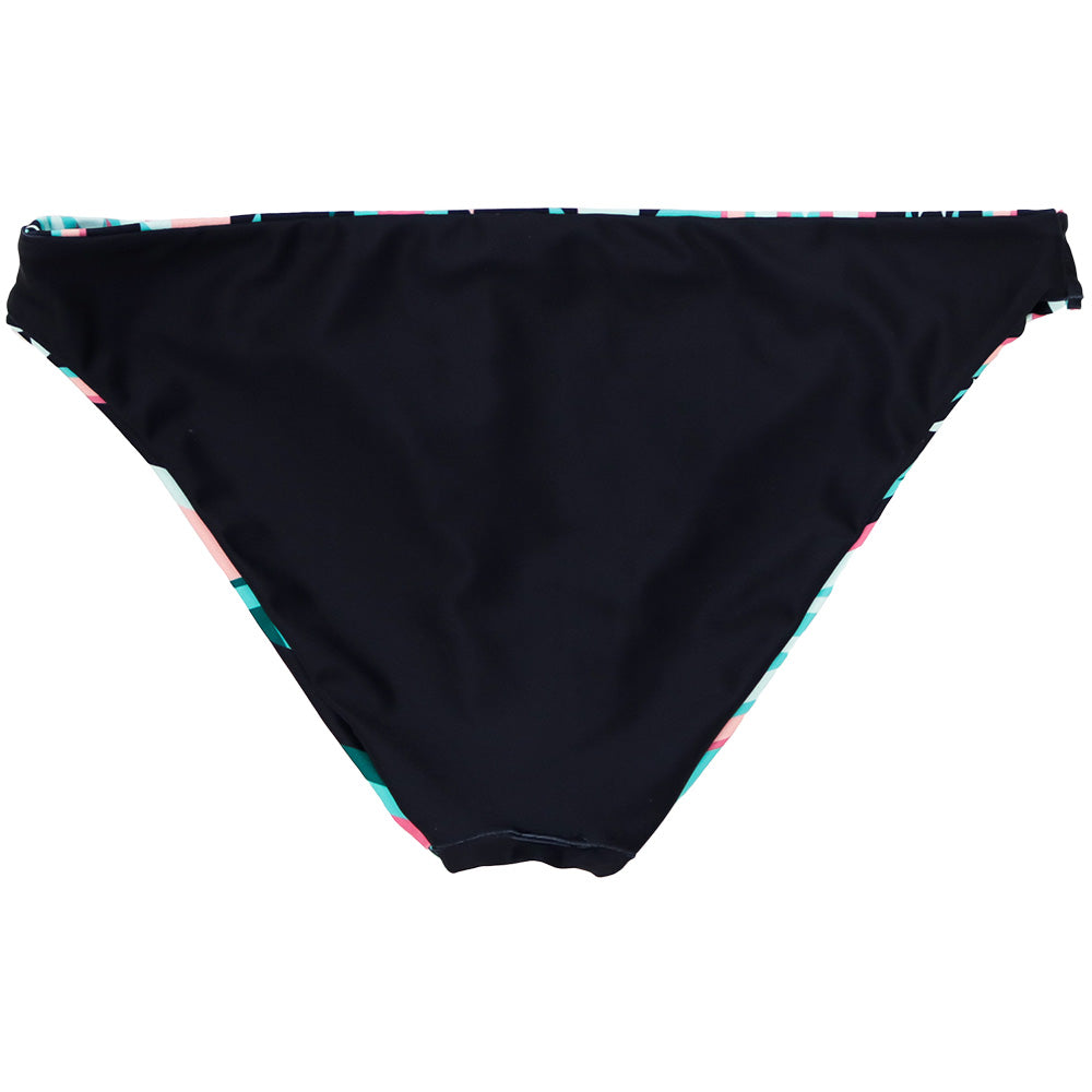 "The Rally" Reversible Swimsuit Bottoms Multi-Color Aztec & Black