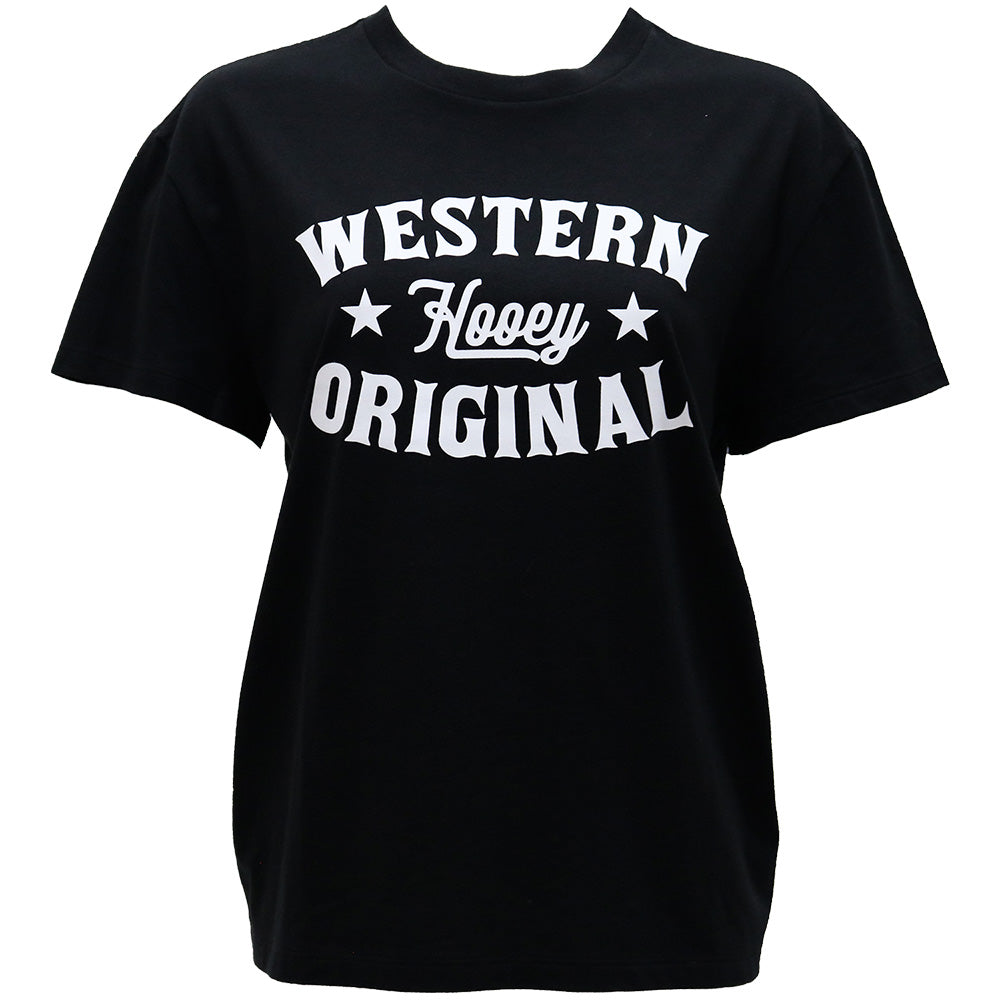 "Knockout" Black w/White Logo T-shirt