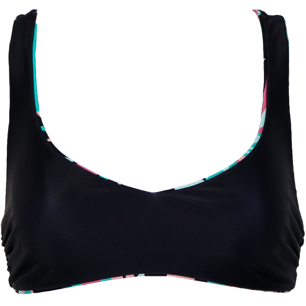 "The Rampy" Reversible Swimsuit Multi-Color Aztec & Black