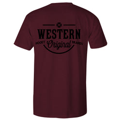 "Western OG" Cranberry Heather T-shirt