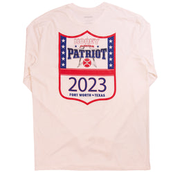 Junior Patriot Cream Long Sleeve T-shirt