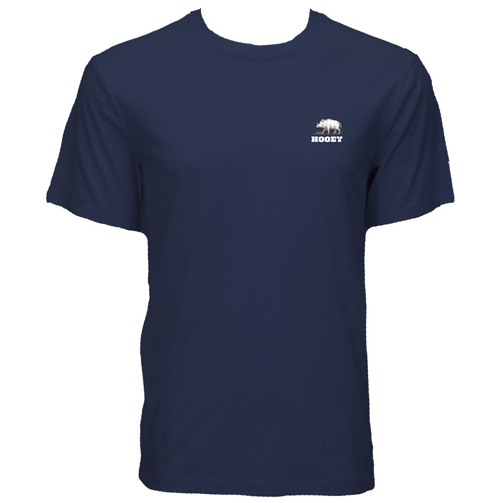 "Javelina" T-shirt Navy w/White & Tan Logo