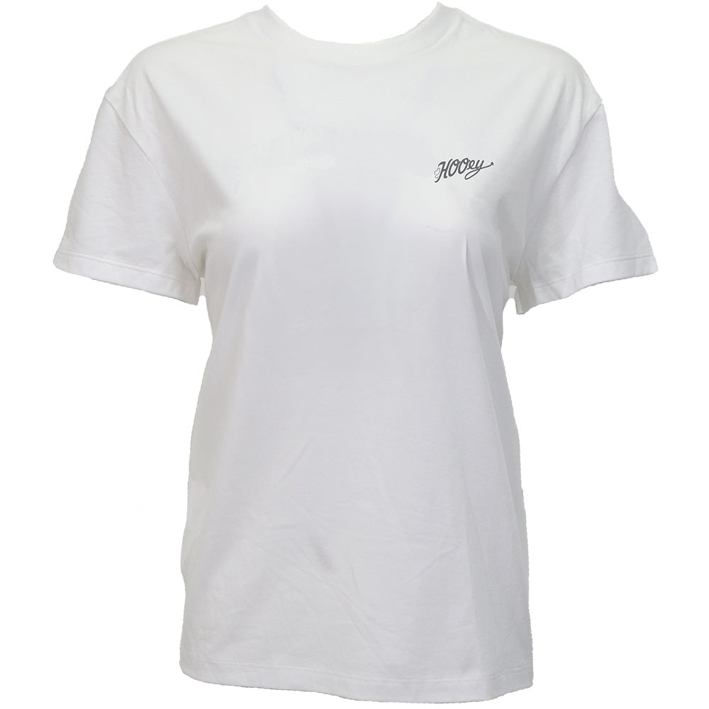 YOUTH "Cosmic Cowgirl"  Off White w/Black & Blue Logo T-shirt
