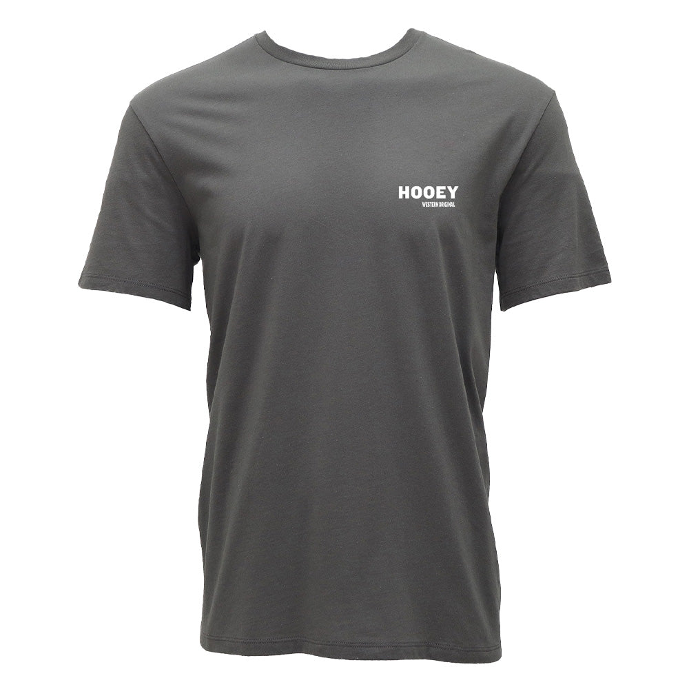 "Briggs" T-shirt Grey w/White & Brown Logo