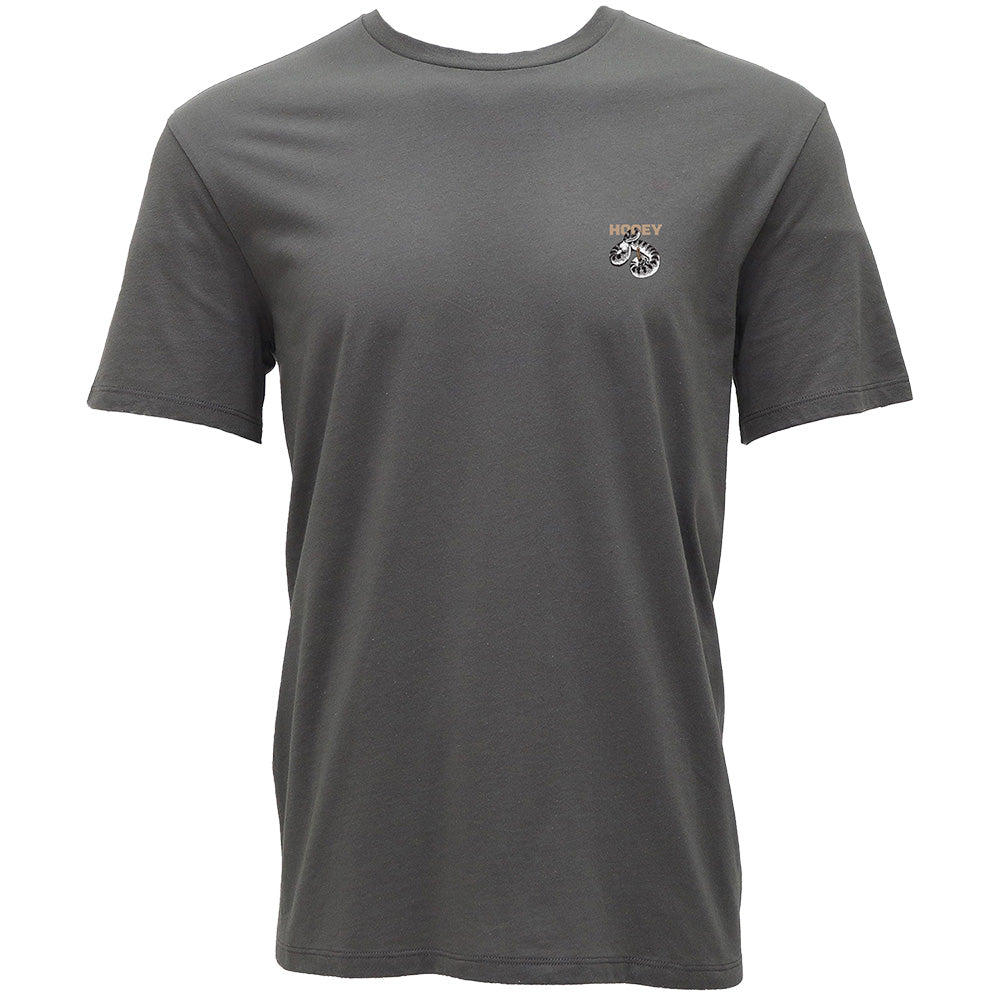 "Rattler" Dark Grey Hooey T-shirt