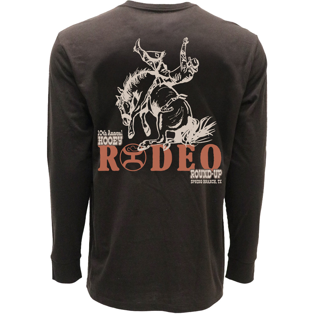 YOUTH Rodeo Round-Up Long Sleeve T-shirt Dark Brown