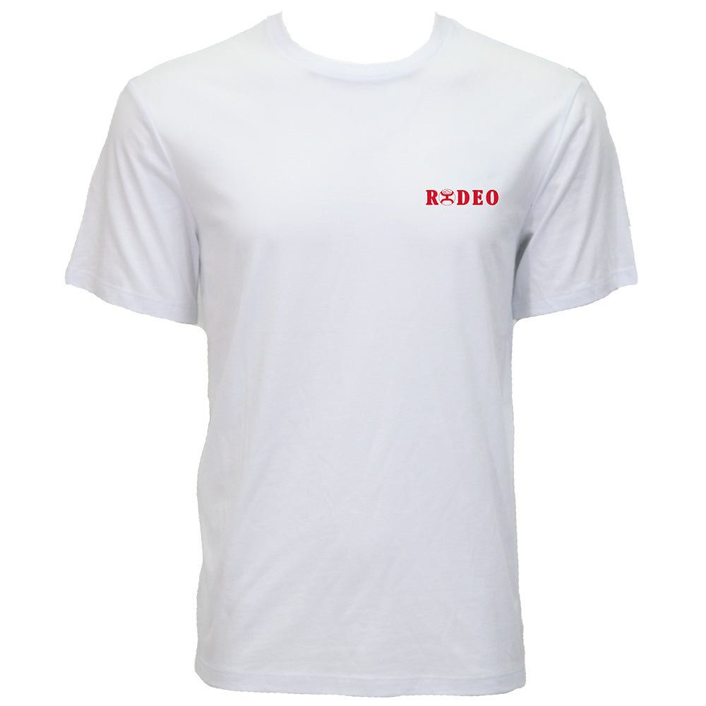 "Rodeo Round Up" White Hooey T-shirt