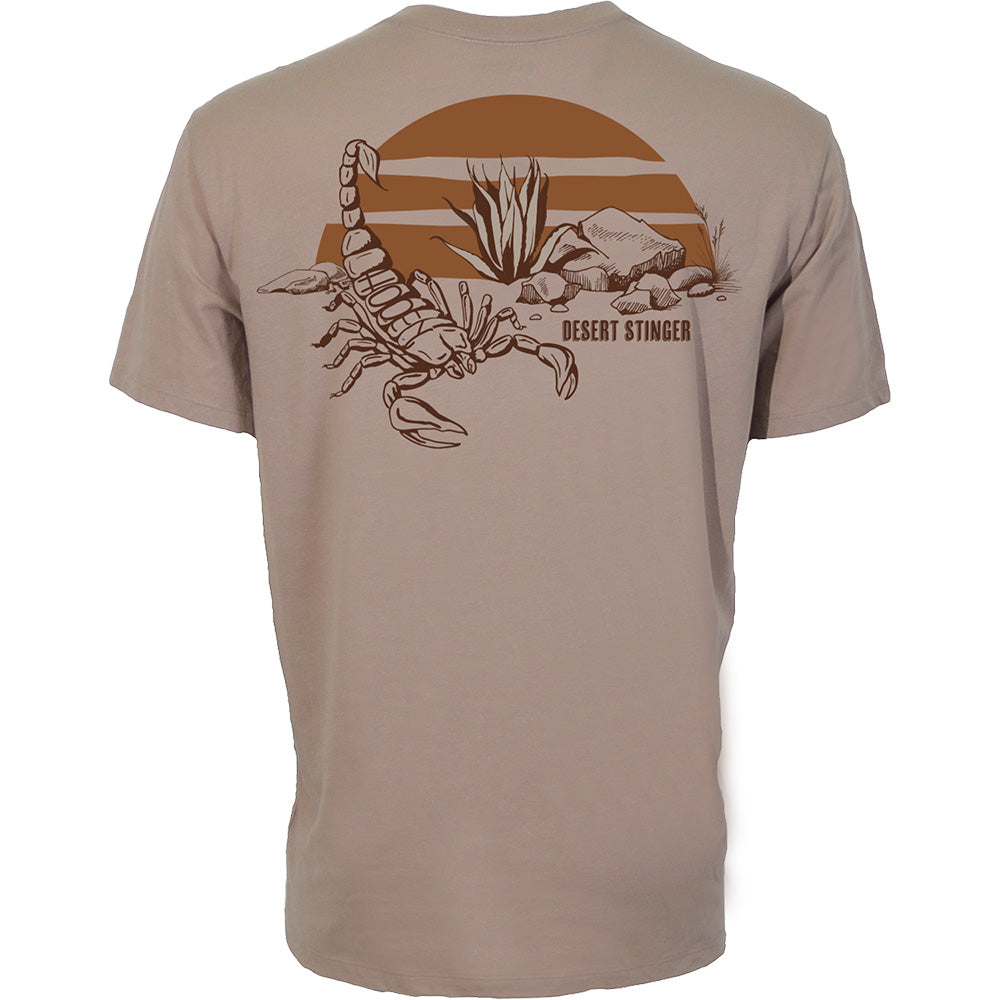 "Desert Stinger" Light Brown Hooey T-shirt