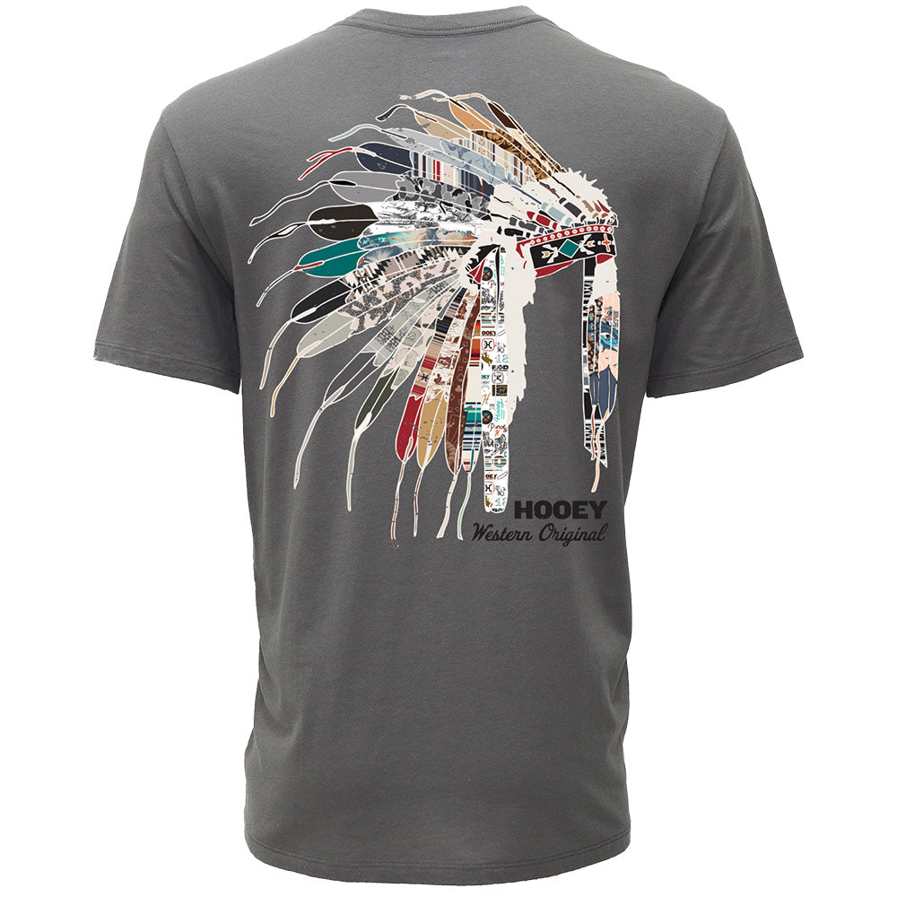 "Hooey Heritage" Dark Grey Hooey T-shirt