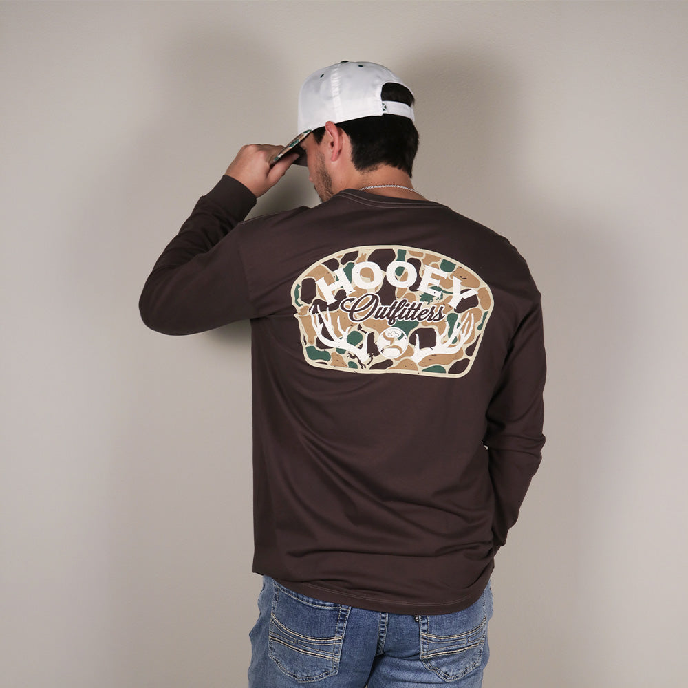Outfitters Long Sleeve T-shirt Dark Brown