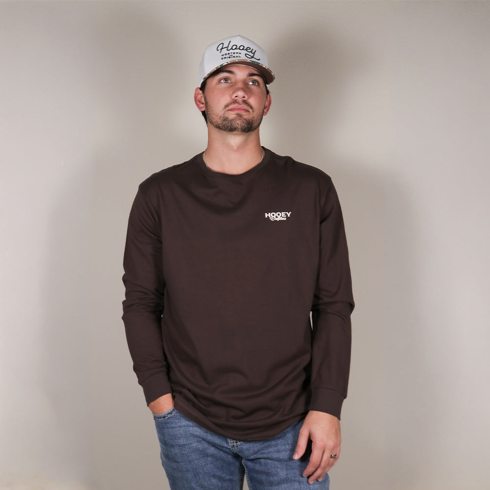 Outfitters Long Sleeve T-shirt Dark Brown