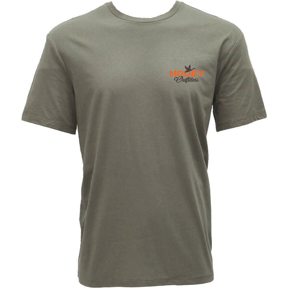 Decoy Hooey Outfitters T-shirt Olive w/Bird Logo