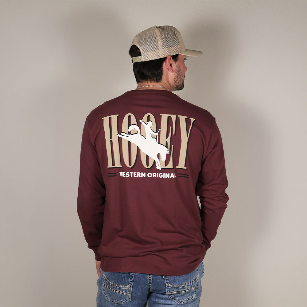 Wild Ride Long Sleeve T-shirt Maroon