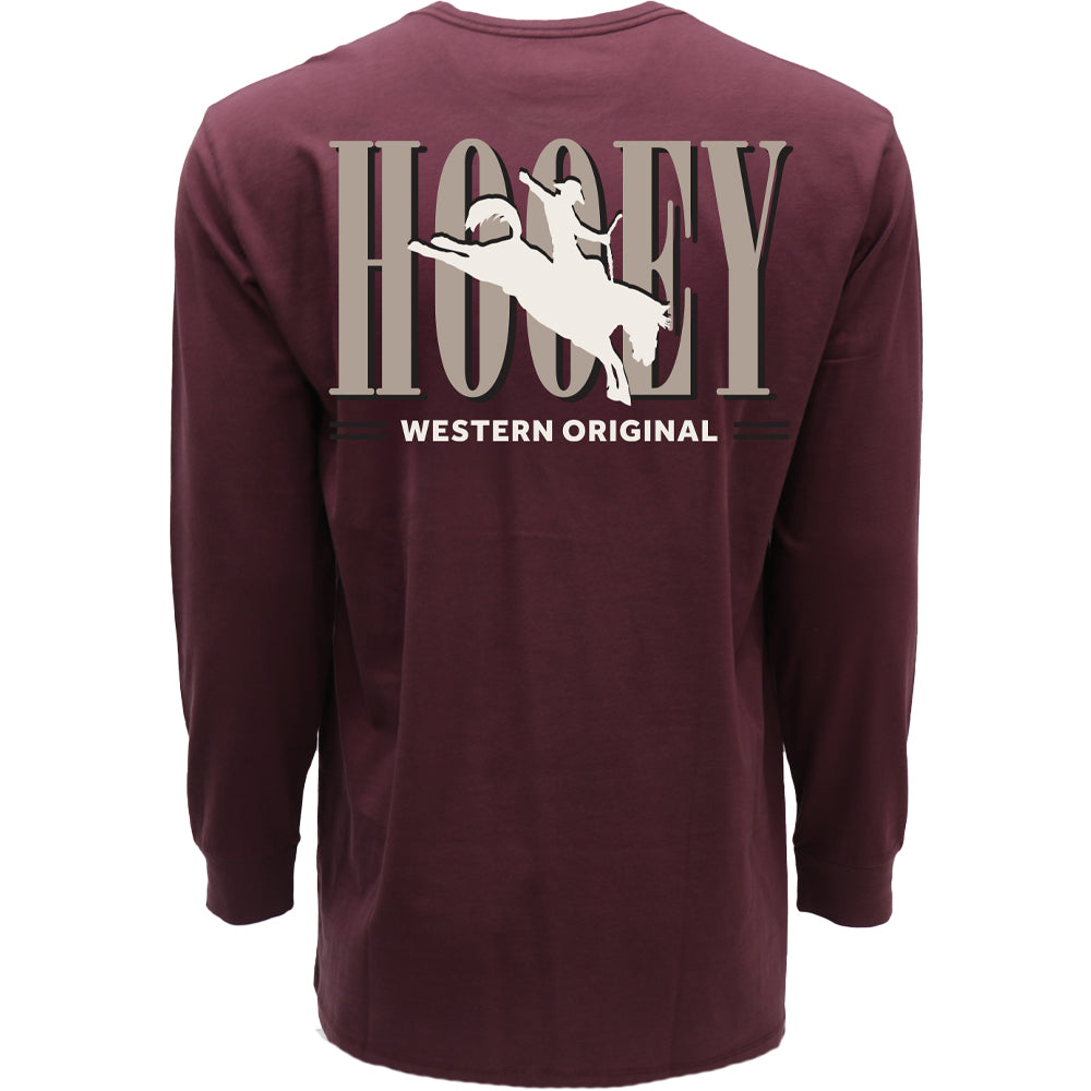 Wild Ride Long Sleeve T-shirt Maroon
