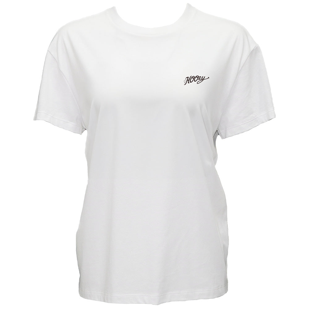 "Concho" T-shirt Cream w/Tan & Brown Logo