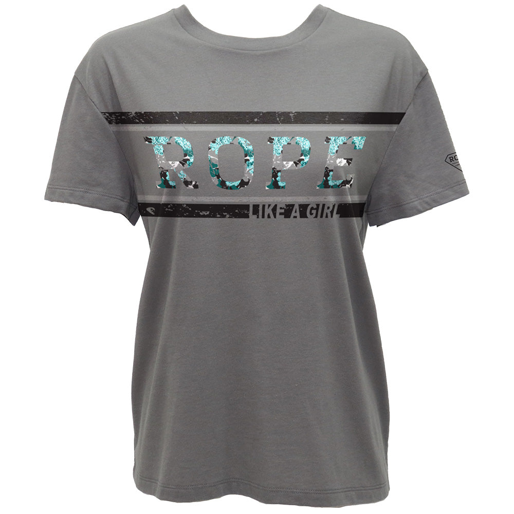 YOUTH "Roper" T-shirt Dark Grey w/RLAG Logo