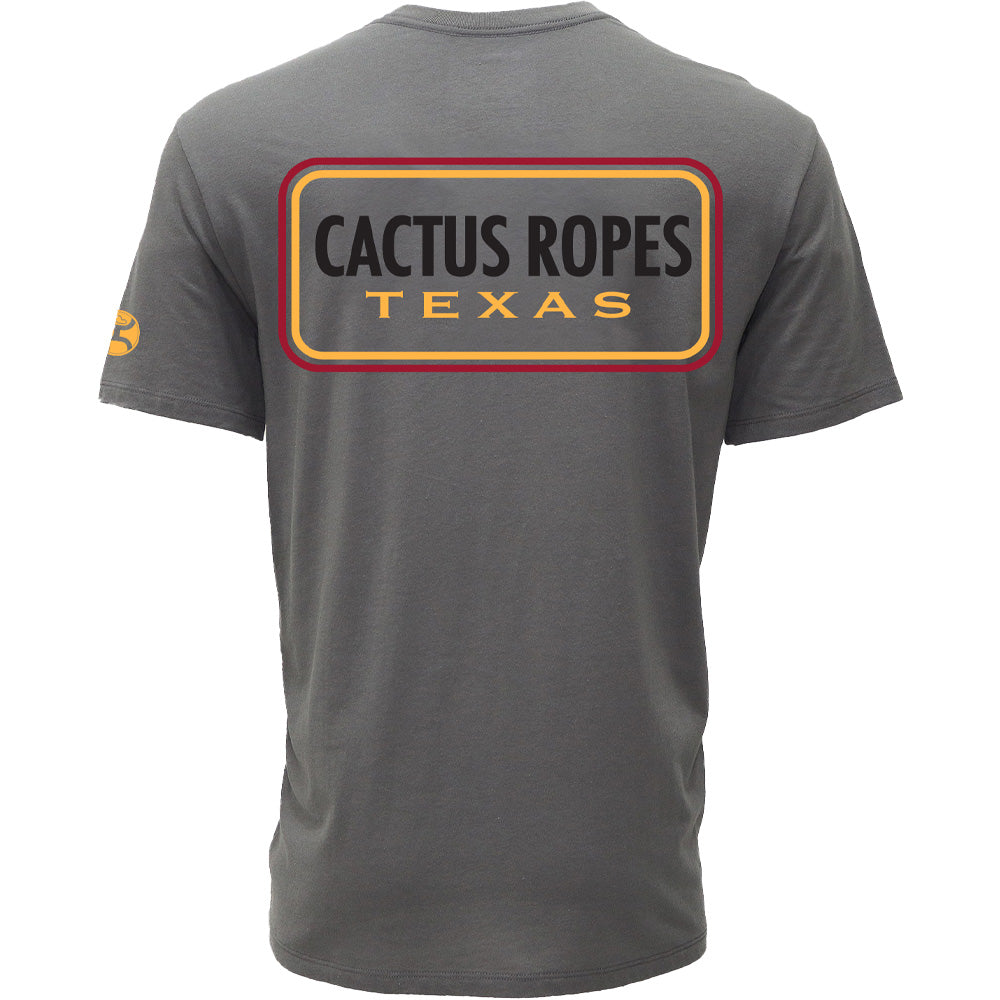 Cactus Ropes T-shirt Dark Grey