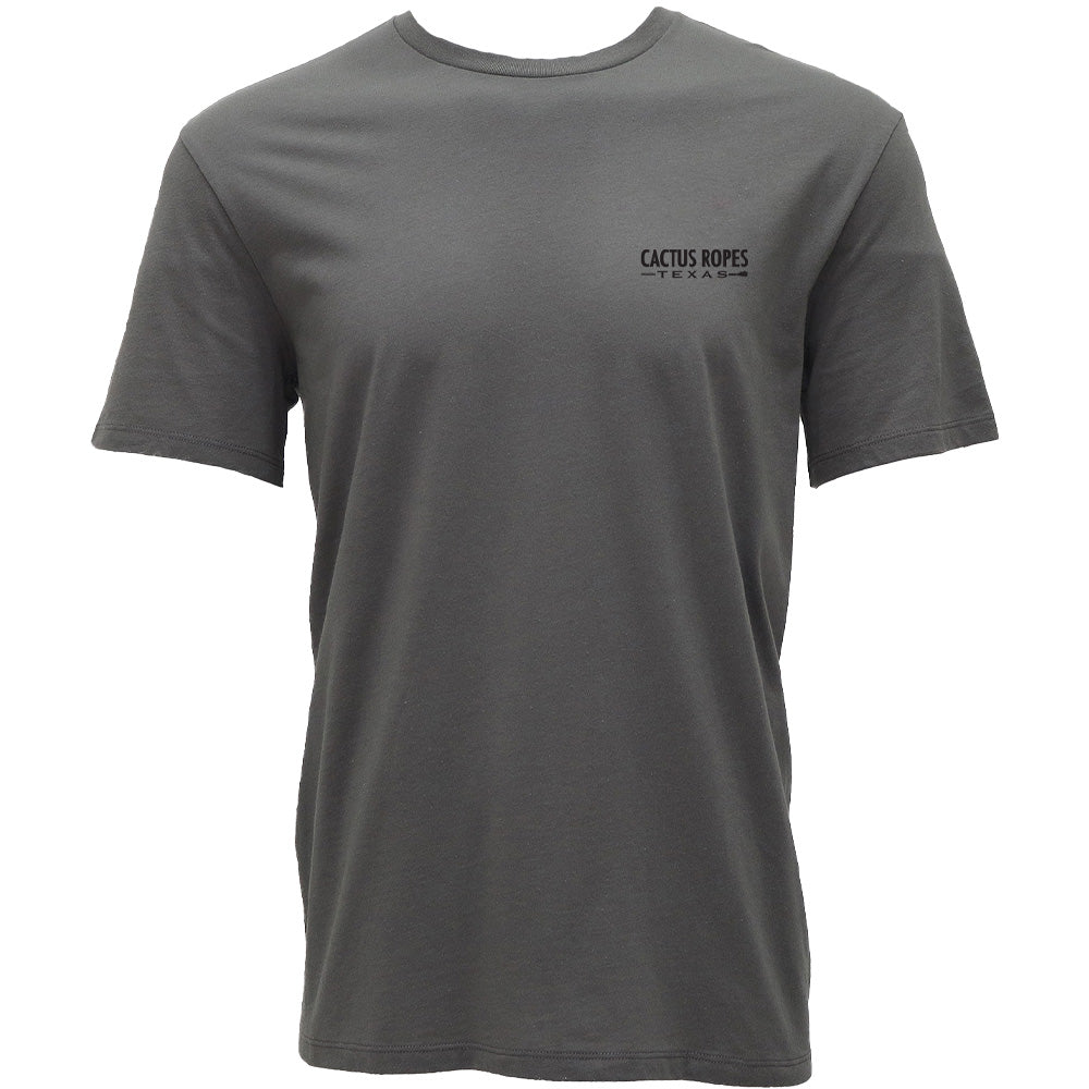 Cactus Ropes T-shirt Dark Grey