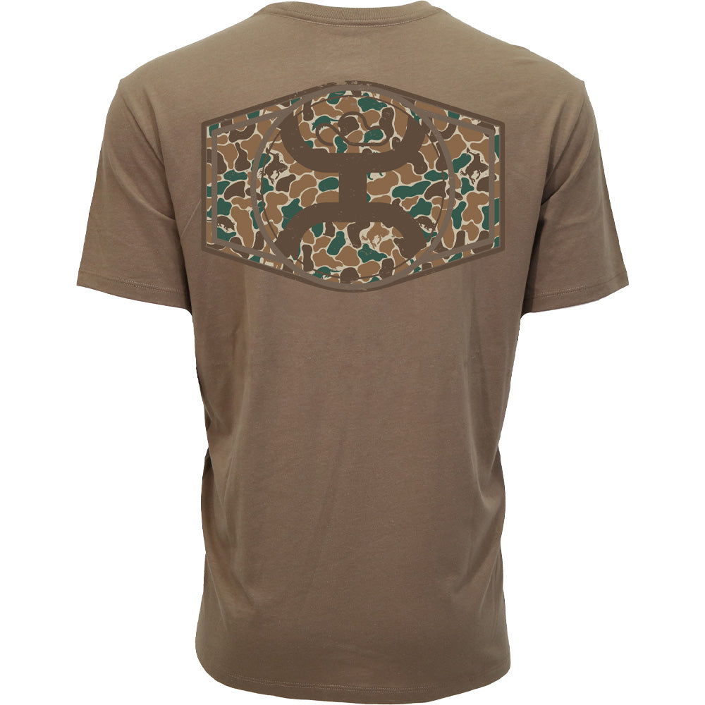 Ollie Hooey Outfitters T-shirt Brown /Camo
