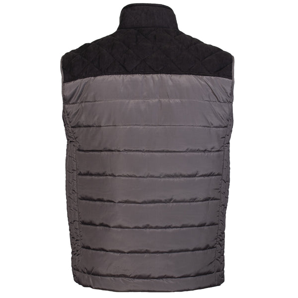 "Hooey Packable Vest" Grey/Charcoal
