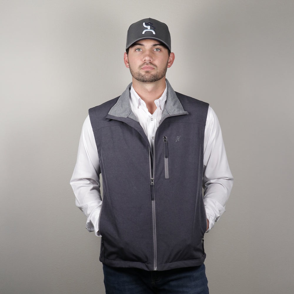 Sheridan Lightweight Softshell Vest Charcoal