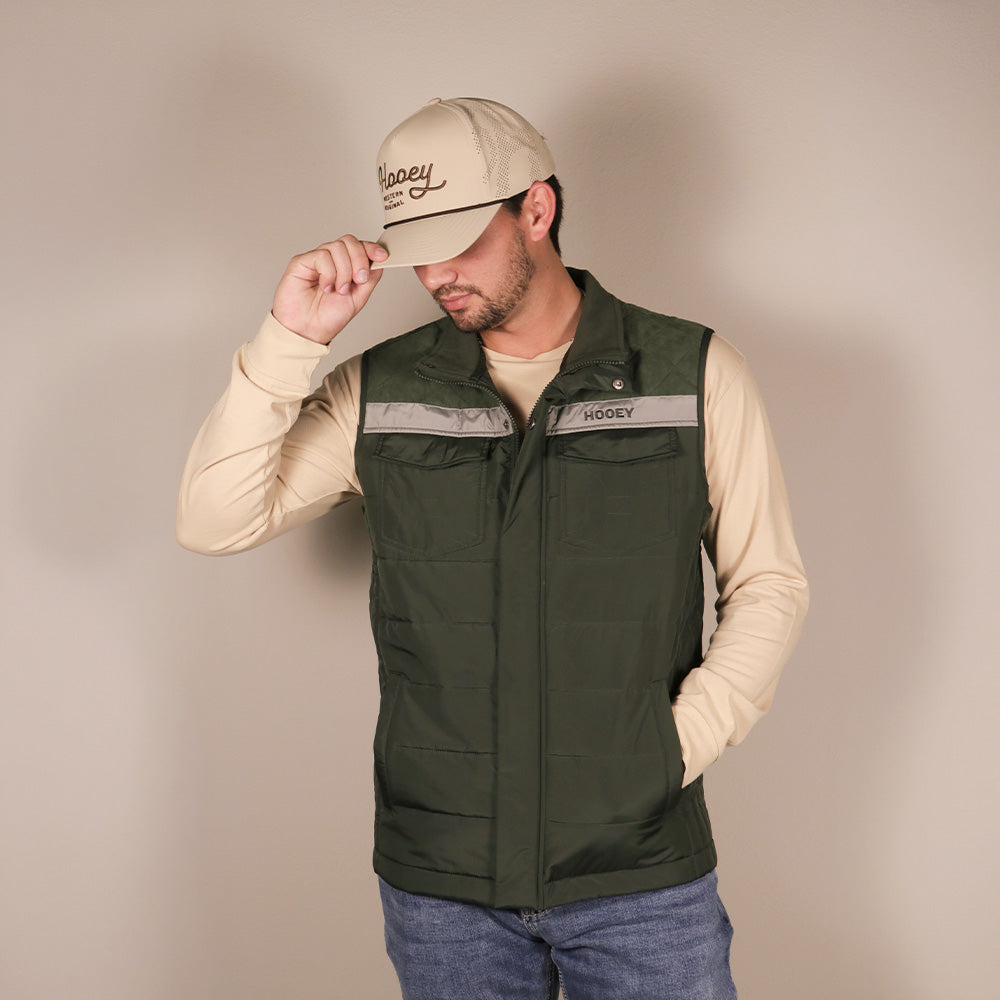 Banff Puffer Vest Dark Green