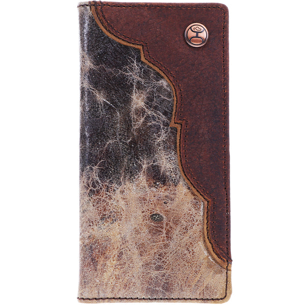  HOOEY Leather Men's Rodeo Wallet (Hands Up - Nomad Print) :  Clothing, Shoes & Jewelry