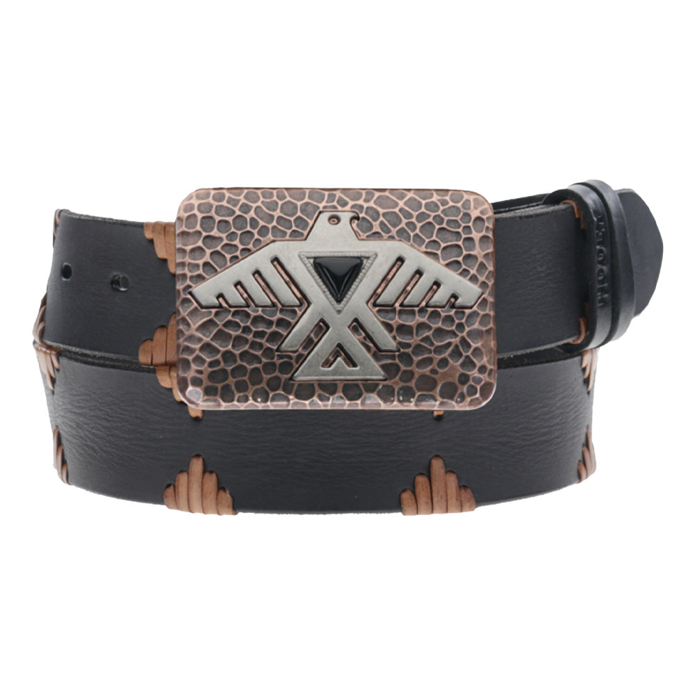 Storm Leather Belt Black/Tan
