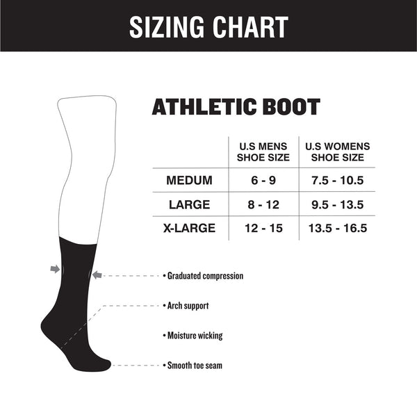 Hooey Athletic Boot 2-Pack Navy/Dark Gray Socks