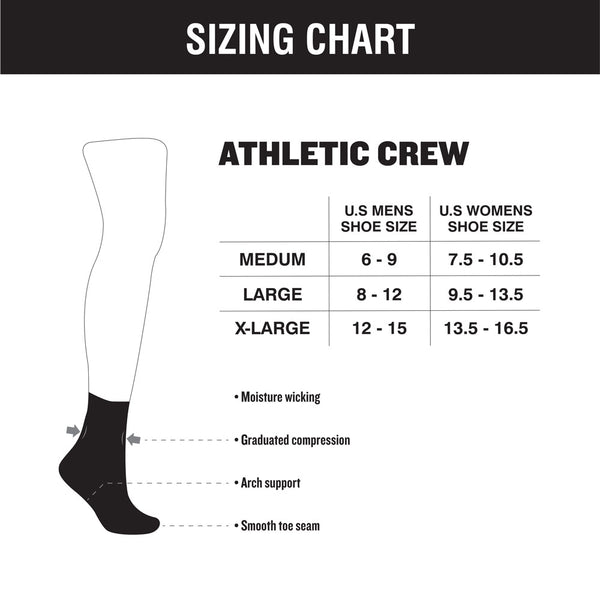 Hooey Athletic Crew 2-Pack -Teal/Gray Socks