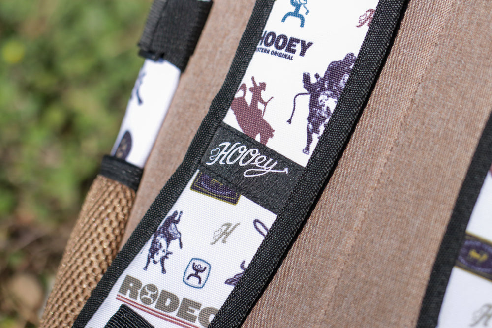 "Rockstar" Backpack Cream w/Rodeo Print