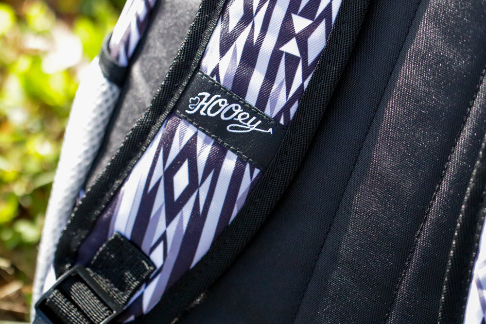 "Rockstar" Backpack Black & Grey Aztec