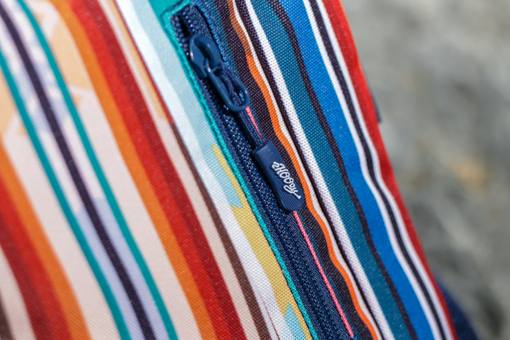 "Rockstar" Backpack Multi-color Serape/Navy