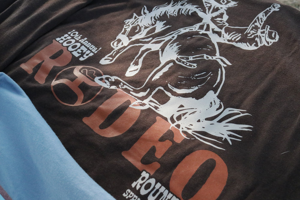 Rodeo Round-Up Long Sleeve T-shirt Dark Brown