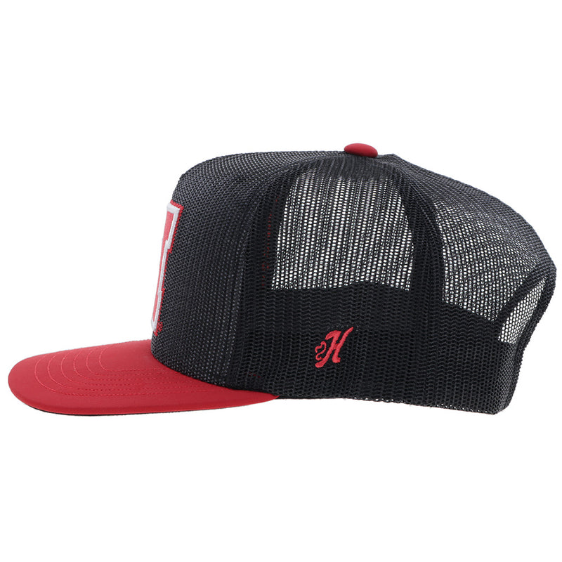 University Of Nebraska Hat Black/Red w/"N" Embroidery