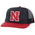 University Of Nebraska Hat Black/Red w/