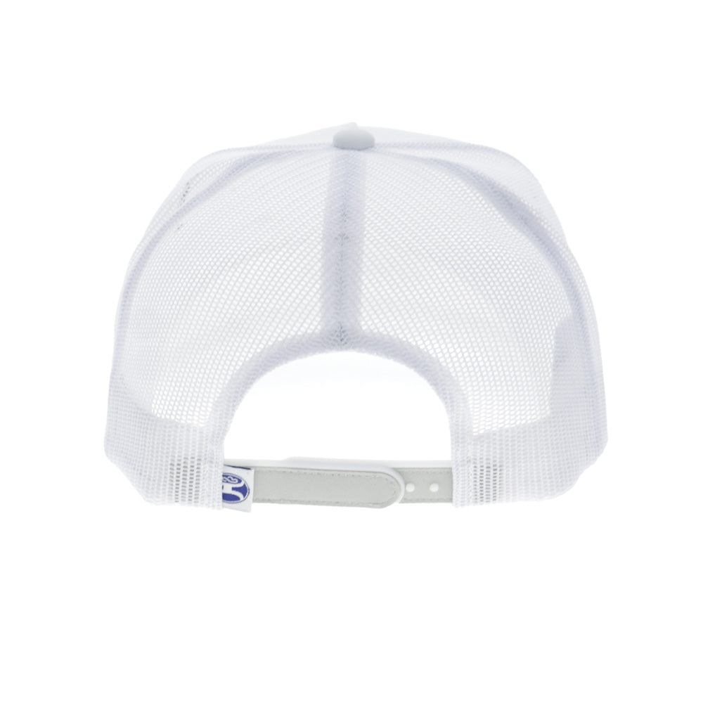 Nashville Stampede Hat White/Grey w/Circle Patch