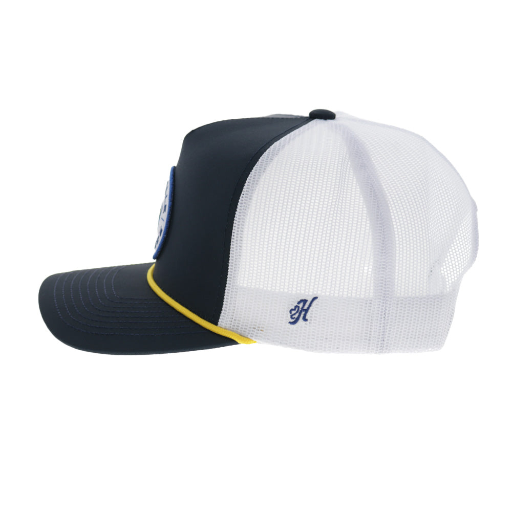 Nashville Stampede Hat Navy/White w/Circle Patch