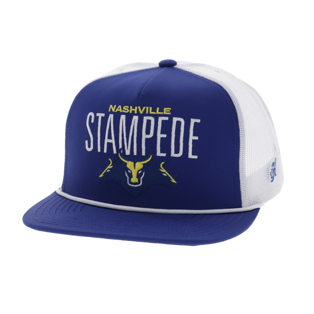 Nashville Stampede Hat Blue/White
