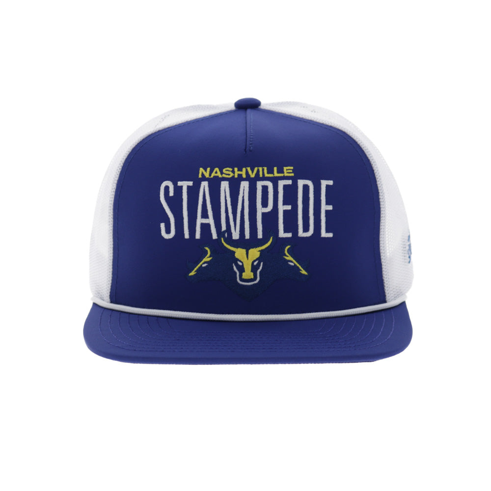 Nashville Stampede Hat Blue/White